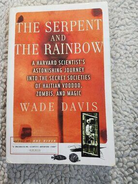 Wade Davis The Serpent and the Rainbow Paperback 1997 Touchstone Edition Voodoo